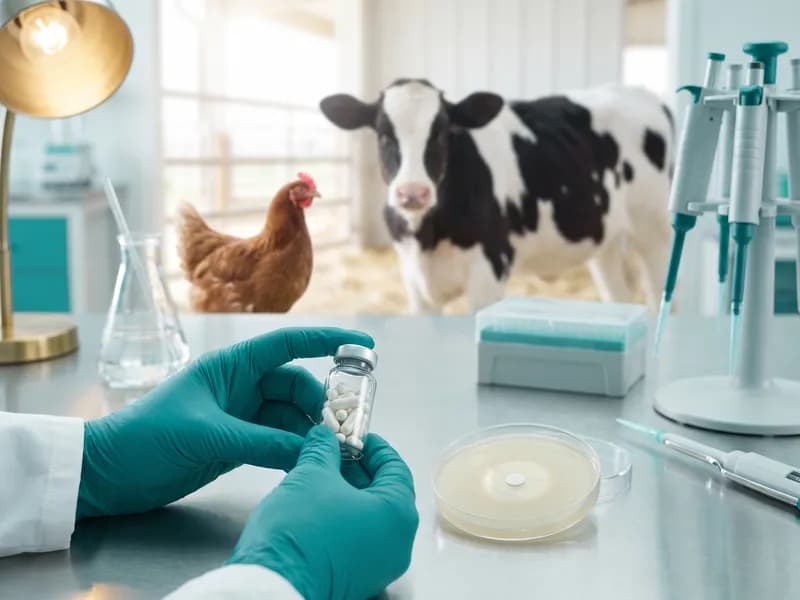 Antimicrobial Resistance: A Shared Responsibility in Animal Husbandry